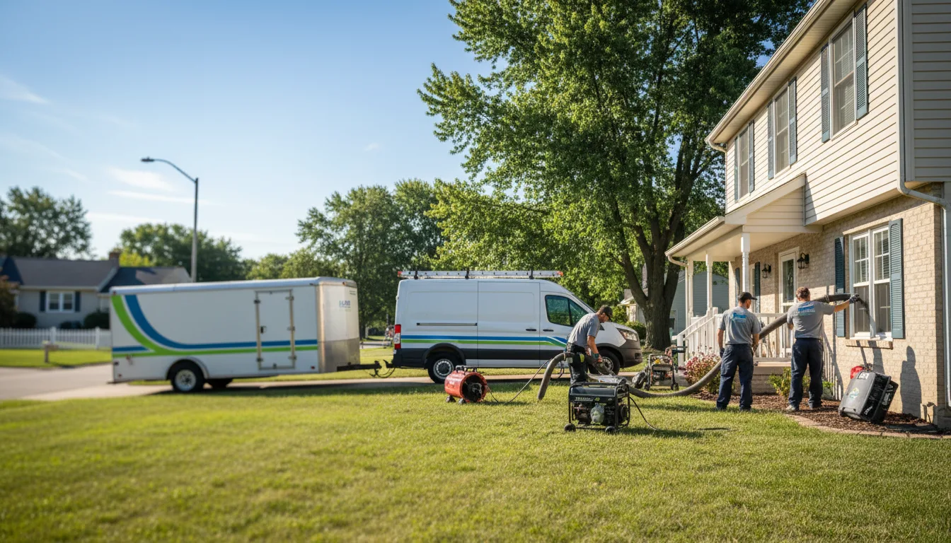 Flooded Basement Restoration And Cleanup With Repair in Herman, MN near me